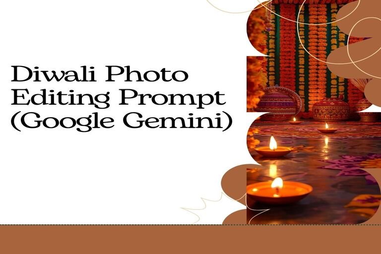 Diwali Photo Editing Prompt