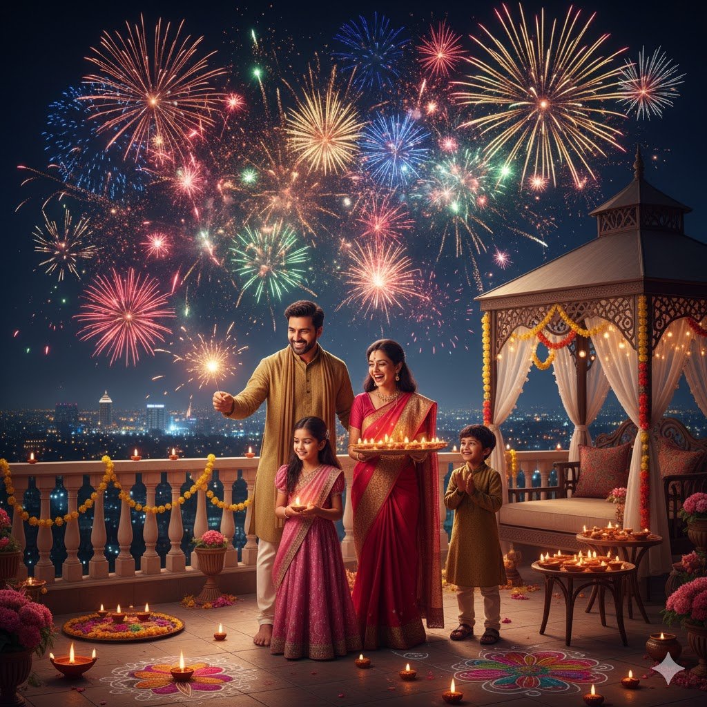 AI Prompts Copy Paste to Make Your Diwali Pictures